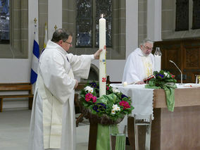 Lumen Christi - Auferstehungsmesse in St. Crescentius (Foto: Karl-Franz Thiede)